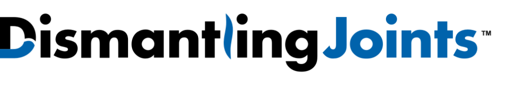 Dismantling joints brand logo.