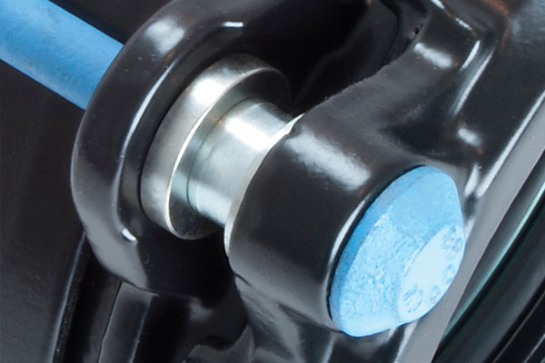 AquaFast coupling designed with a large tolerance to allow for easy adjustment and alignment on the pipe during installation.