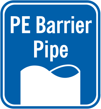 PE Barrier Pipe pipe material icon