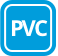 PVC pipe material icon
