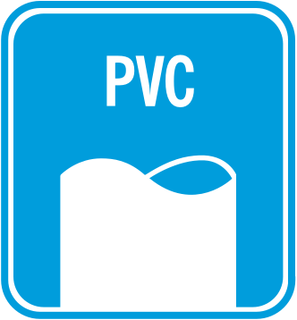 PVC pipe material icon