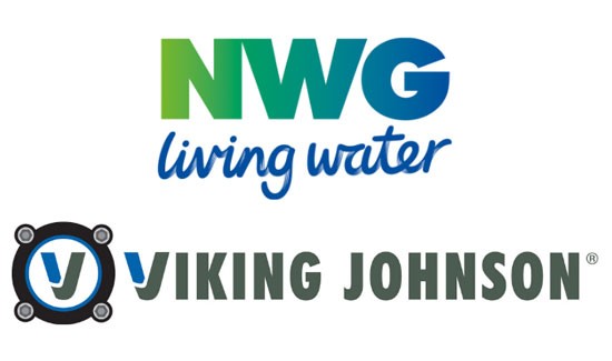 NWG living water and Viking Johnson logos