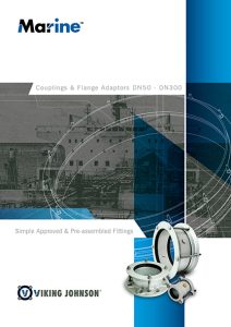 Marine Couplings and Adaptors brochure cover